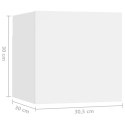  Szafka nocna, biała, 30,5x30x30 cm, płyta wiórowa Lumarko!