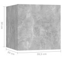  Szafka nocna, szarość betonu, 30,5x30x30 cm, płyta wiórowa Lumarko!