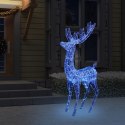  Świąteczny renifer, akryl, 250 LED, 180 cm, niebieski Lumarko!