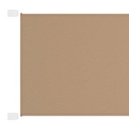  Markiza pionowa, kolor taupe, 100x800 cm, tkanina Oxford Lumarko!