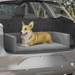  Siedzisko samochodowe dla psa, jasnoszare, 110x70 cm Lumarko!