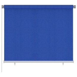  Roleta zewnętrzna, 180x140 cm, niebieska, HDPE Lumarko!
