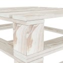  Stolik ogrodowy z palet, biały, drewniany Lumarko!