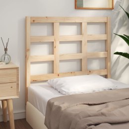  Wezgłowie łóżka, 105,5x4x100 cm, lite drewno sosnowe Lumarko!