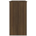  Biurko, brązowy dąb, 80x40x75 cm, materiał drewnopochodny Lumarko!
