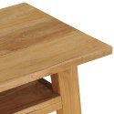  Stolik typu konsola, 120 x 35 x 75 cm, lite drewno tekowe Lumarko!