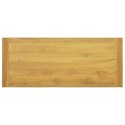  Łazienkowa półka ścienna, 110x45x35 cm, lite drewno tekowe Lumarko!