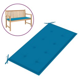  Poduszka na ławkę ogrodową, niebieska, 100 x 50 x 3 cm Lumarko!