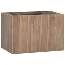  Łazienkowa szafka ścienna, 60x39x40 cm, lite drewno tekowe Lumarko!