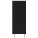  Szafka, czarna, 69,5x32,5x90 cm, materiał drewnopochodny Lumarko!