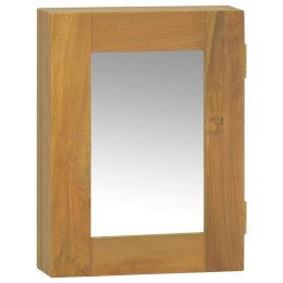  Szafka z lustrem, 30x10x40 cm, lite drewno tekowe Lumarko!