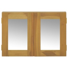  Szafka z lustrem, 60x10x40 cm, lite drewno tekowe Lumarko!