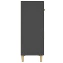  Szafka, czarna, 69,5x34x89 cm, materiał drewnopochodny Lumarko!