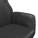  Fotel wypoczynkowy, czarny, sztuczna skóra Lumarko!