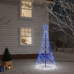  Choinka z kołkiem gruntowym, 200 niebieskich LED, 180 cm Lumarko!
