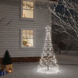  Choinka z kołkiem gruntowym, 200 zimnych białych LED, 180 cm Lumarko!