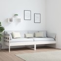  Łóżko dzienne, białe, lite drewno sosnowe, 80x200 cm Lumarko!