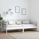  Łóżko dzienne, białe, lite drewno sosnowe, 90x200 cm Lumarko!