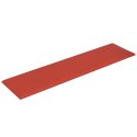  Panele ścienne, 12 szt., czerwone, 60x15 cm, sztuczna skóra Lumarko!