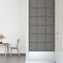  Panele ścienne, 12 szt., jasnoszare, 30x30 cm, tkanina, 1,08 m² Lumarko!