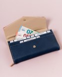 Duży portfel damski z kopertową klapą — LuluCastagnette