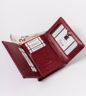 Kompaktowy portfel damski z portmonetką na bigiel — Lorenti
