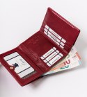 Kompaktowy portfel damski z portmonetką na bigiel — Lorenti