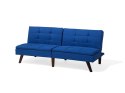  Sofa rozkładana niebieska RONNE Lumarko!