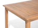  Zestaw ogrodowy drewniany stół i 8 krzeseł szary CESANA Lumarko!