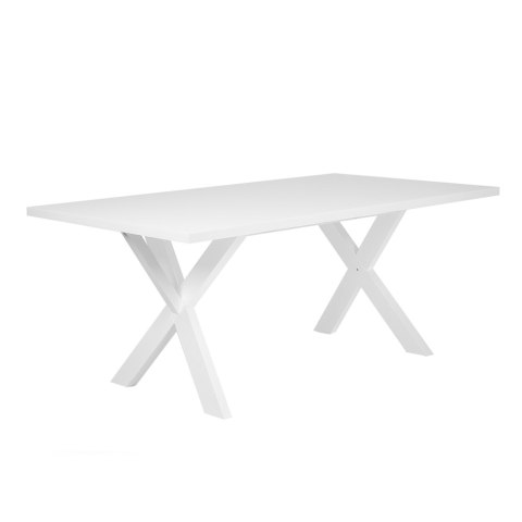  Stół do jadalni 180 x 100 cm biały LISALA Lumarko!