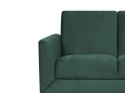  Sofa 2-osobowa welurowa zielona FENES Lumarko!