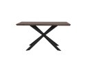  Stół do jadalni 140 x 80 cm ciemne drewno SPECTRA Lumarko!