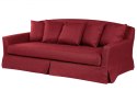  Pokrowiec na sofę 3-osobową czerwony GILJA Lumarko!