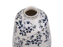  Wazon Na Kwiaty Ceramiczny 25 Cm Biały Z Niebieskim Maroneia Lumarko!