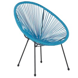  Krzesło Z Technorattanu Niebieskie Acapulco Ii! Lumarko!