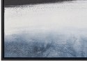  Obraz na płótnie w ramie krajobraz 93 x 63 cm niebiesko-czarny AZEGLIO Lumarko!