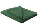  Komplet narzuta z poduszkami tłoczony 160 x 220 cm zielony BABAK Lumarko!