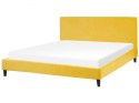  Wymienne obicie do łóżka 180 x 200 cm żółte FITOU Lumarko!