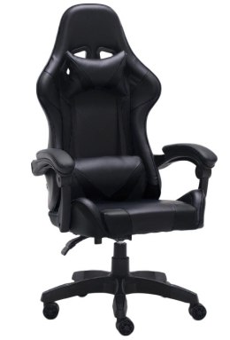  Fotel Obrotowy Gamingowy Krzesło Remus Czarny!