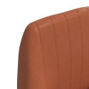  Krzesła barowe, 2 szt., jasnobrązowe, sztuczna skóra Lumarko!