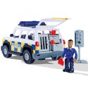  Strażak Sam Jeep Policyjny Figurka Malcolma Lumarko!