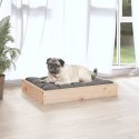  Legowisko dla psa, 61,5x49x9 cm, lite drewno sosnowe Lumarko!