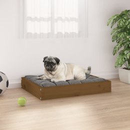  Legowisko dla psa, miodowy brąz, 61,5x49x9 cm, drewno sosnowe Lumarko!
