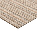  Podłogowe płytki dywanowe, 20 szt., 5 m², 50x50 cm, beżowe pasy Lumarko!