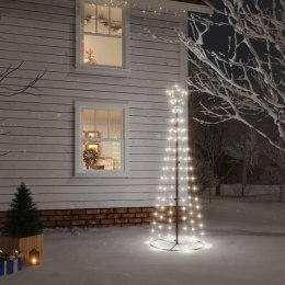  Choinka stożkowa, 108 zimnych białych LED, 70x180 cm Lumarko!