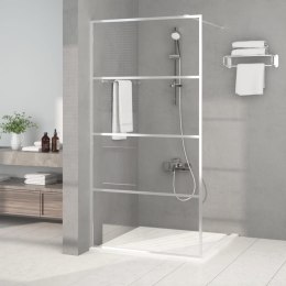 Ścianka prysznicowa srebrna, 100x195 cm przezroczyste szkło ESG Lumarko!