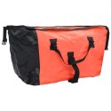  Rowerowa przyczepa na bagaż z pomarańczowo-czarną torbą Lumarko!