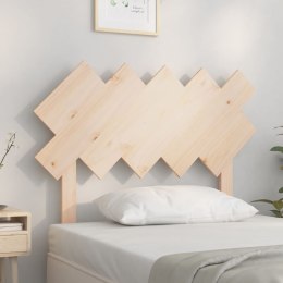  Wezgłowie łóżka, 104x3x80,5 cm, lite drewno sosnowe Lumarko!
