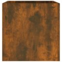  Donica, przydymiony dąb, 40x40x40 cm, materiał drewnopochodny Lumarko!