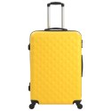  Zestaw twardych walizek, 3 szt., żółte, ABS Lumarko!